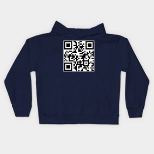 QR Code Kids Hoodie